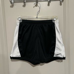 Nike shorts - black and white - size medium